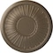 Ekena Millwork Leandros Ceiling Medallion (Fits Canopies up to 6 3/8"), 19 7/8"OD x 1 1/4"P, Warm Silver CM22LNWSS - alternate 1